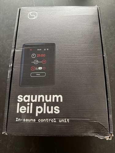 Saunum Leil Plus sauna juhtimissüsteem 12kW (must)