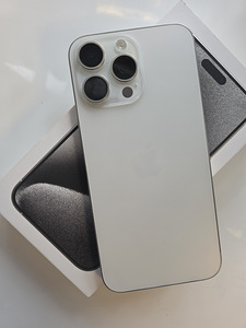 iPhone 15 Pro Max 256GB White Titanium (1 foto / 2)