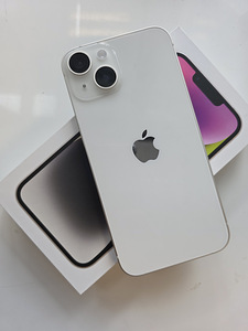 iPhone 14 128Gb Белый, аккумулятор 98% (1 фото из 3)