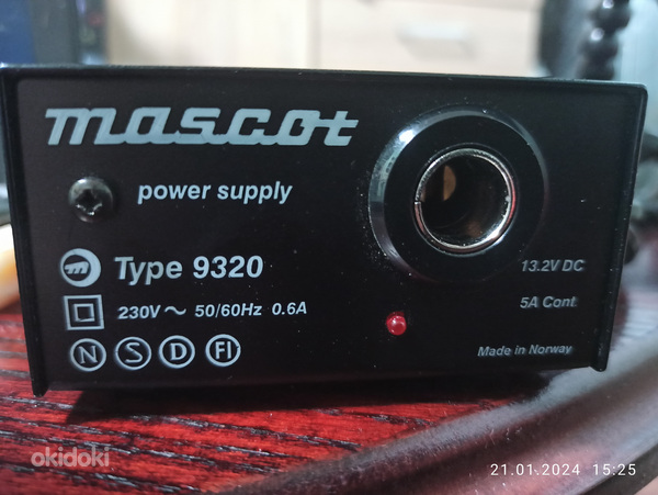 Lülitustoiteallikas MASCOT-tüüpi 9320 -13,2 volti 5 amprit (foto #2)