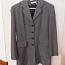 Элегантный женский пиджак, размер 36/38, цвет серый (фото #1)