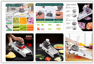 Professional Mandoline Slicer Vegetable Cutter Stainless (4 foto / 9)