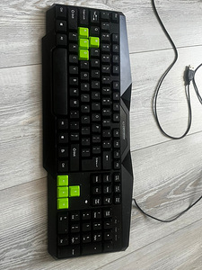 Gaming Mouse/Mice and Keyboard SET (Green) /Игровой набор (2 foto / 5)