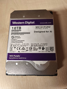 WD Purple 10TB kõvaketas (1 foto / 2)