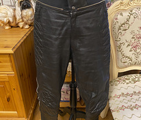 "OPTI" кожаные байкерские брюки, размер XS/S