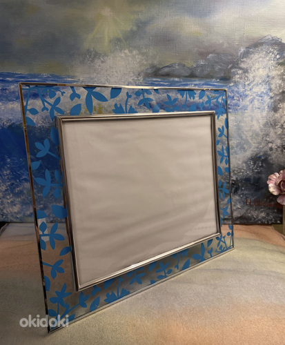 Стеклянная рамка для картин, внутренний размер 19.3х24.2 см (фото #2)