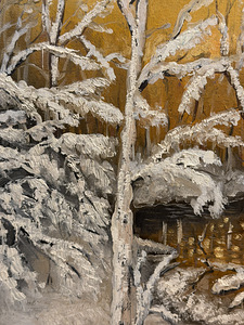 "Talvemets" Nikolai Shoshin, 2018-2020, õli, lõuendil (4 foto / 5)