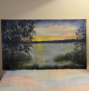 "Koit" Nikolai Shoshin, 2018, õli, lõuendil, 30.0 x 50.0 cm (1 foto / 6)