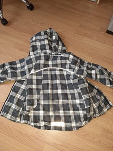 H&M k/s jope s.140, fliisvoodriga (3 foto / 3)
