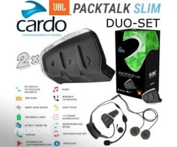 CARDO PACKTALK slim Duo JBL Mesh Bluetooth Communication Tallinn okidoki