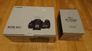 НОВЫЙ в упаковке Canon EOS 90D +18-135mm IS USM Kit (1 фото из 1)