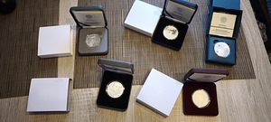 Müüa Hõbedast euromeenemündid 5 tk (1 foto / 6)