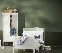 Ikea sundvik pikendatav voodi ja riidekapp