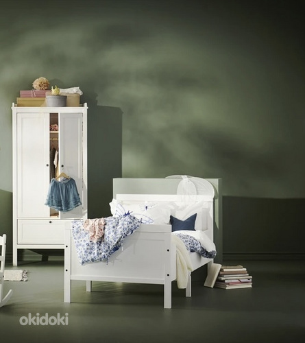 Ikea sundvik pikendatav voodi ja riidekapp (foto #1)