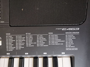 Синтезатор Yamaha PSR - E463 (8 фото из 8)