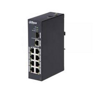 Dahua PFS3110-8ET-96-V2 switch DIN liistu kinnitusega (1 foto / 1)