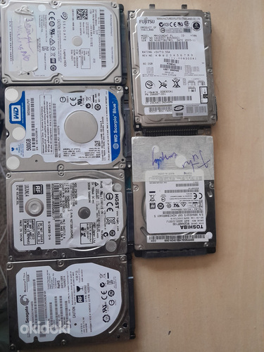 2,5" kõvakettad hdd HDD