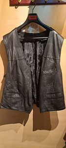 Nahk vest (suur suurus) (4 foto / 5)