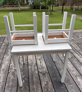 Ikea Kritter стол и 2 стула (5 фото из 5)