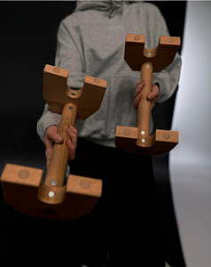 Puidust Paralletsid Magneetidega koduseks treeninguks (4 foto / 7)