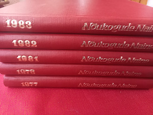 Köidetud Nõukogude Naised 1977,1978,1981,1982,1983 (2 foto / 2)