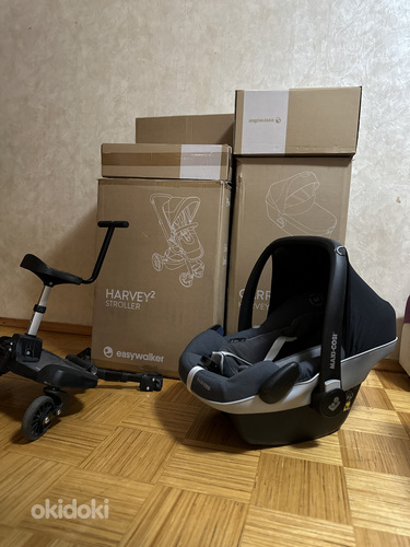 Готовый набор коляски Easywalker Harvey 2 / Valmis Easywalke