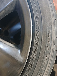 Lexus LS460 veljed koos suverehvidega 4 tk 245/45 R19 (2 foto / 2)
