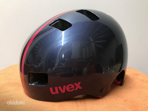 Велосипедный шлем UVEX Kid 3 Race Midnight 55-58см (фото #2)