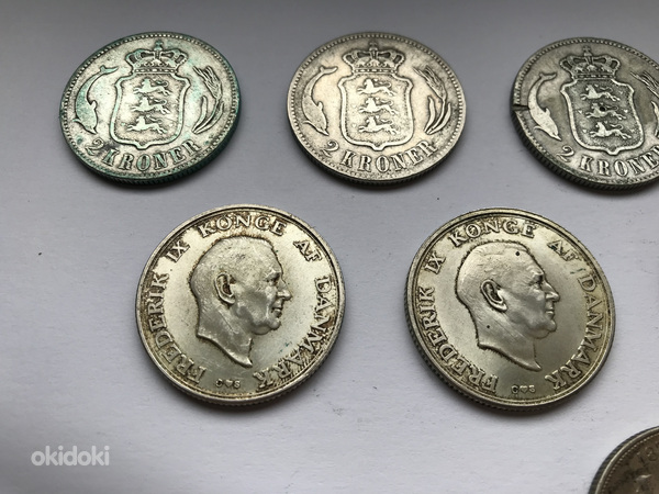 Датские серебряные монеты (фото #7)