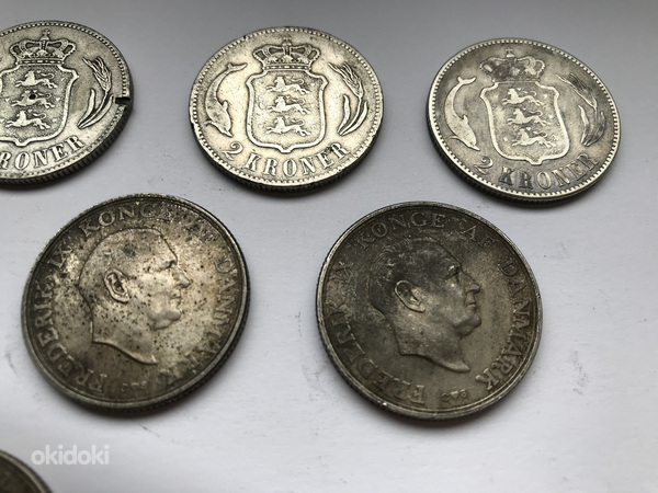 Датские серебряные монеты (фото #9)