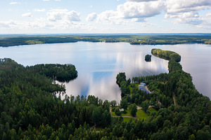 Maja Soomes järve ääres Järvemaja Soomes (10 foto / 12)