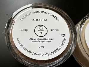 Alima pure radiant finishing powder(Augusta) (2 foto / 4)