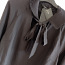 Черная блузка с воротником new guess (фото #1)