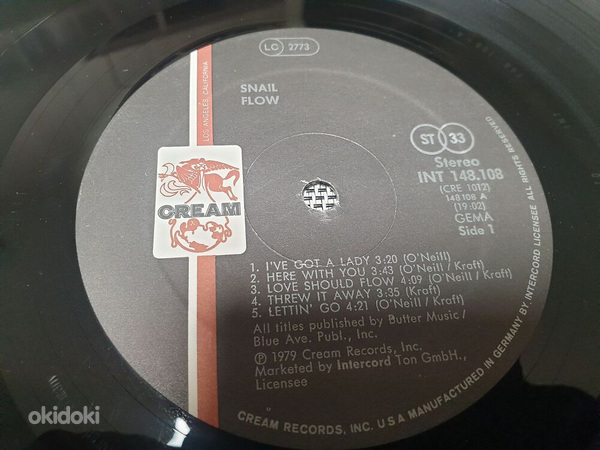 ROCK LP SNAIL 1979 (фото #3)