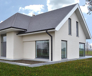 OSLO perlweiss glatt sile NF, 240x14x71 mm, klinker plaadid (5 foto / 5)