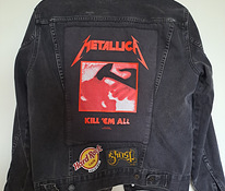 Продам джинсовую куртку metallica kill 'em all