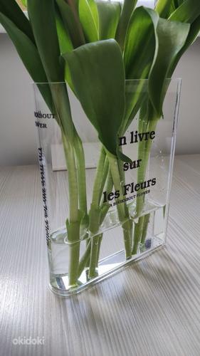 Стильная ваза для цветов, новая (фото #1)