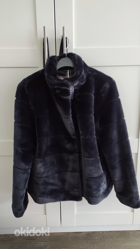 Новый! ESPRIT шуба, меховая куртка, пальто М (фото #1)