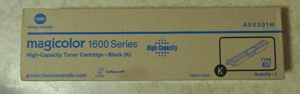 Konica Minolta original черная кассета Magicolor 1600 (фото #1)