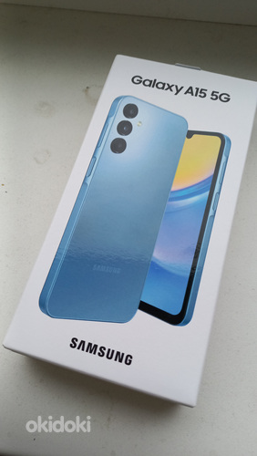 Uus (новый) Samsung Galaxy A15 5G 128GB sinine SM-A156B/DSN (фото #1)