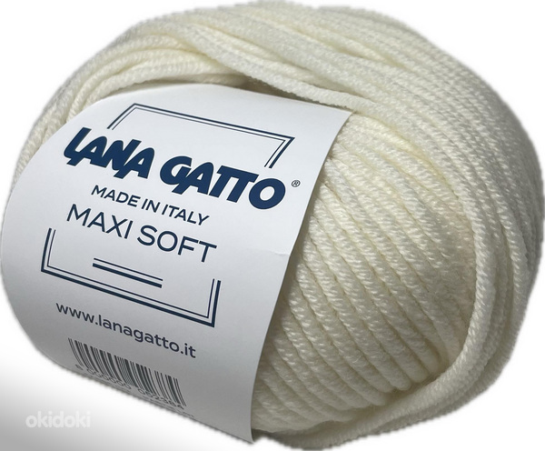 Пряжа Lana Gatto Maxi Soft/Super Soft 100% шерсть мериноса (фото #10)