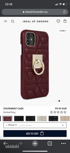 Uus! STATEMENT CASE Quilted Ruby iPhone 11/XR (foto #3)
