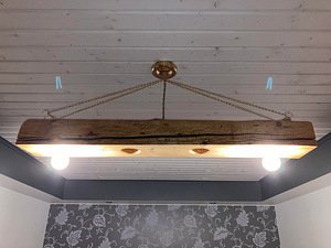 Käsitöö lae-palklamp (3 foto / 4)
