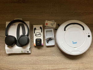 Juhtmevabad kõrvaklapid Sony (2 foto / 2)