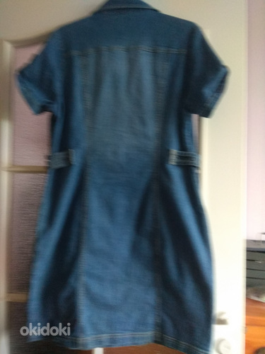 Джинсовое платье, размер XL (фото #2)