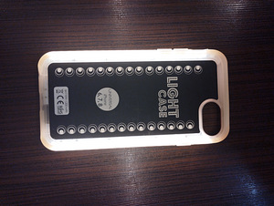 Taustavalgustusega ümbris iPhone 6,7,8 jaoks (3 foto / 3)