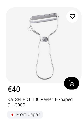 Premium Jaapani köögiviljakoorija KAI