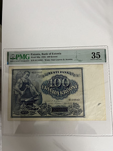 100 Krooni 1935a PMG (1 foto / 2)