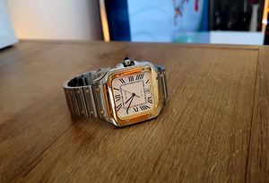 Uued meeste käekellad Cartier Santos (2 foto / 6)