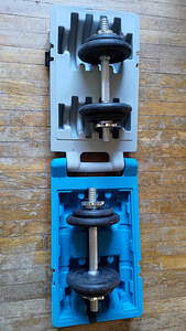 Kokkupandavad hantlid 2 tk 12 kg (1 foto / 2)